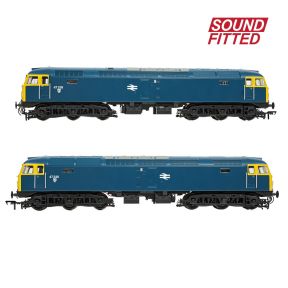 Bachmann 35-411BSF OO Gauge Class 47 47238 BR Blue DCC Sound Fitted