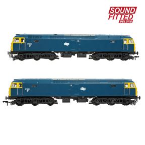 Bachmann 35-411BSFX OO Gauge Class 47 47238 BR Blue DCC Sound Fitted Deluxe