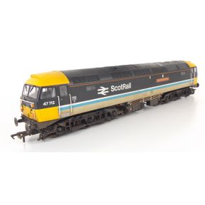 Bachmann 35-412-SH OO Gauge Class 47 47712 'Lady Diana Spencer' Scotrail Weathered