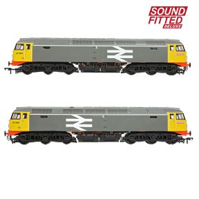 Bachmann 35-416SFX OO Gauge Class 47 47280 BR Railfreight Grey DCC Sound Fitted Deluxe