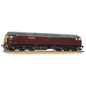Bachmann 35-431 OO Gauge Class 47 47826 WCRC Maroon