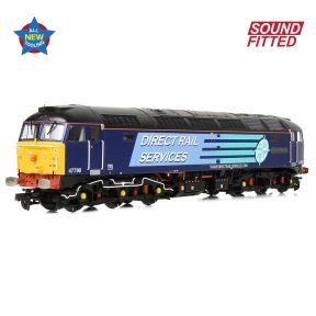 Bachmann 35-432SF OO Gauge Class 47/7 47790 'Galloway Princess' DRS Compass Original DCC Sound Fitted