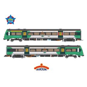 Bachmann 35-580 OO Gauge Class 171/7 2 Car DMU 171727 Southern GTR