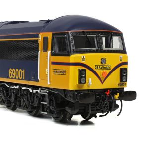 Bachmann 35-776SFX OO Gauge Class 69 69001 'Mayflower' GBRf UK & US Flags DCC Sound Deluxe