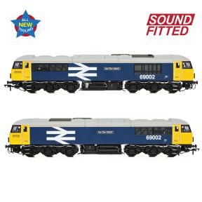 Bachmann 35-777SF OO Gauge Class 69 69002 'Bob Tiller CM&EE' GBRf BR Large Loge Blue DCC Sound Fitted