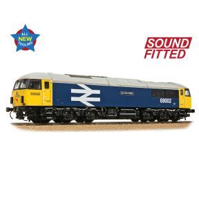 Bachmann 35-777SF OO Gauge Class 69 69002 'Bob Tiller CM&EE' GBRf BR Large Loge Blue DCC Sound Fitted