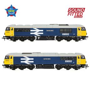 Bachmann 35-777SFX OO Gauge Class 69 69002 'Bob Tiller CM&EE' GBRf BR Large Loge Blue DCC Sound Deluxe