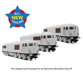 Bachmann 35-778SFX OO Gauge Class 69 69003 'The Railway Observer' GBRf DCC Sound Deluxe