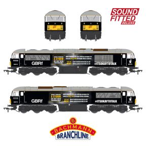 Bachmann 35-782SFX OO Gauge Class 69 69013 GBRf Black Andy's Man Club DCC Sound Fitted Deluxe