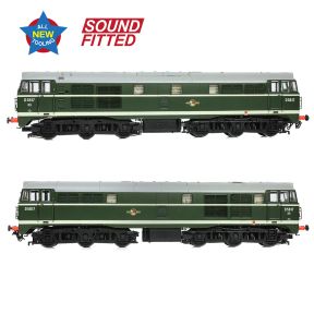 Bachmann 35-801ASF OO Gauge Class 30 D5617 BR Green DCC Sound Fitted