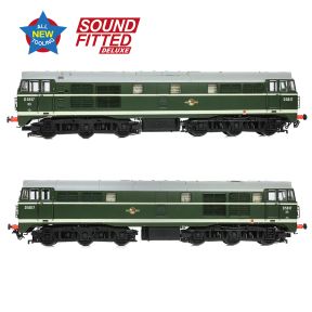 Bachmann 35-801ASFX OO Gauge Class 30 D5617 BR Green DCC Sound Deluxe