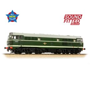 Bachmann 35-801ASFX OO Gauge Class 30 D5617 BR Green DCC Sound Deluxe