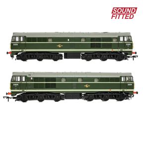 Bachmann 35-802SF OO Gauge Class 30 D5574 BR Green Small Yellow Panels DCC Sound Fitted