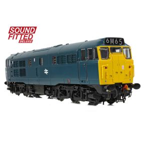 Bachmann 35-804SFX OO Gauge Class 31 31101 BR Blue DCC Sound Fitted Deluxe