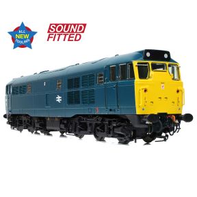 Bachmann 35-805ASF OO Gauge Class 31 31293 BR Blue DCC Sound Fitted