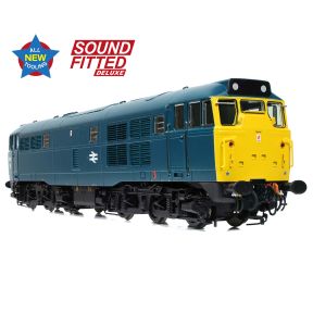 Bachmann 35-805ASFX OO Gauge Class 31 31293 BR Blue DCC Sound Deluxe