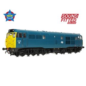 Bachmann 35-805ASFX OO Gauge Class 31 31293 BR Blue DCC Sound Deluxe