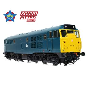 Bachmann 35-805SFX OO Gauge Class 31 31123 BR Blue DCC Sound Deluxe