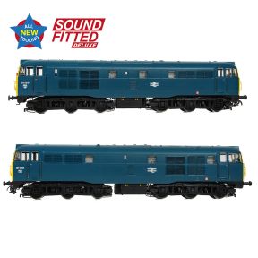 Bachmann 35-805SFX OO Gauge Class 31 31123 BR Blue DCC Sound Deluxe