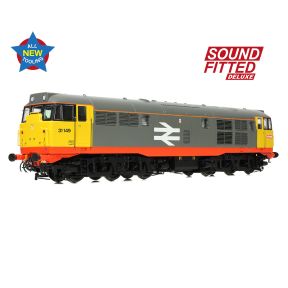 Bachmann 35-821ASFX OO Gauge Class 31 31149 BR Railfreight Red Stripe DCC Sound Deluxe