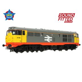 Bachmann 35-821SFX OO Gauge Class 31 31180 BR Railfreight Red Stripe DCC Sound Deluxe