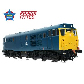 Bachmann 35-825SF OO Gauge Class 31 31435 BR Blue DCC Sound Fitted