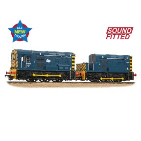 Bachmann 35-945SF OO Gauge Class 13 Shunter D4502 BR Green With Wasp Stripes DCC Sound Fitted