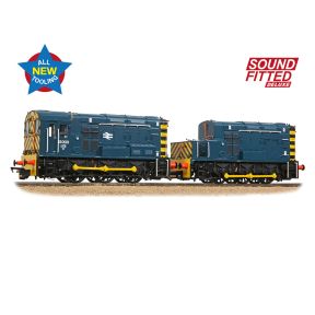 Bachmann 35-945SFX OO Gauge Class 13 Shunter D4502 BR Green With Wasp Stripes DCC Sound Fitted Deluxe