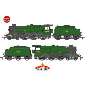 Bachmann 35-977A OO Gauge LMS Jubilee 45596 'Bahamas' BR Lined Green (Late Crest) Double Chimney & Welded Stanier Tender As Preserved