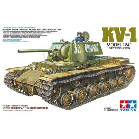 Tamiya 35372 Russian KV1 Heavy Tank 1941 Model 1941 Early Production Plastic Kit