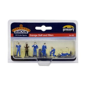 Bachmann 36-422 OO Gauge Garage Staff And Fitters