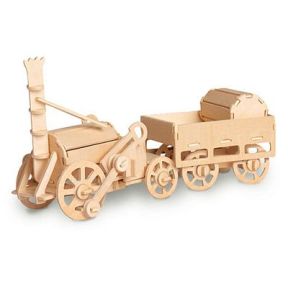 Quay P319 Stephenson's Rocket Woodcraft Construction Kit