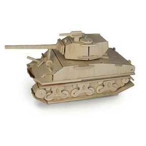 Quay P327 Sherman Tank Woodcraft Construction Kit