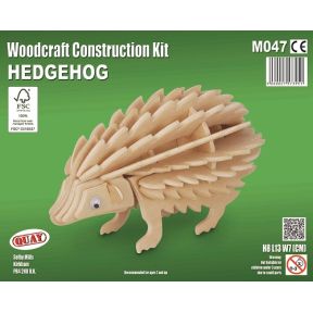 Quay M047 Hedgehog Woodcraft Construction Kit
