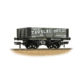 Bachmann 37-026C OO Gauge 5 Plank Wagon Steel Floor 'Tarslag Ltd.' Grey No.825