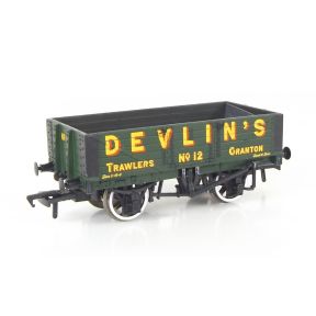 Bachmann 37-050S-SH OO Gauge 5 Plank Wagon Devlins Trawlers
