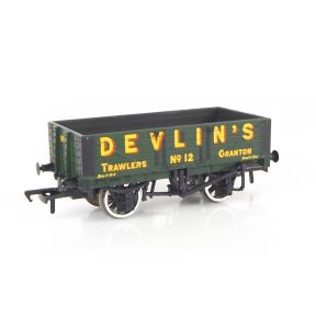 Bachmann 37-050S-SH OO Gauge 5 Plank Wagon Devlins Trawlers
