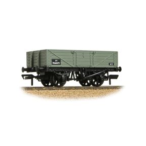 Bachmann 37-061D OO Gauge 5 Plank Wagon Wooden Floor BR Grey M360579