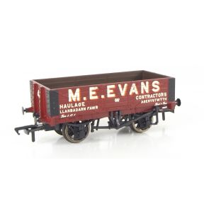 Bachmann 37-2017K-SH OO Gauge 5 Plank Wagon M.E. Evans