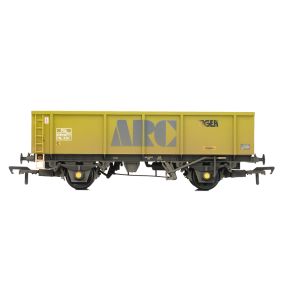 Bachmann 37-552E OO Gauge POA Mineral Wagon ARC/Tiger Yellow TRL5314 Weathered