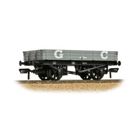 Bachmann 37-942 OO Gauge 3 Plank Wagon GCR Grey No.3118