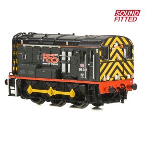 Graham Farish 371-010SF N Gauge Class 08 08441 RSS Railway Support Services DCC Sound Fitted