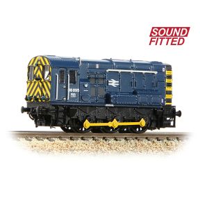 Graham Farish 371-015FSF N Gauge Class 08 08895 BR Blue DCC Sound Fitted