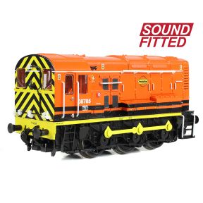 Graham Farish 371-018ASF N Gauge Class 08 08785 Freightliner G&W DCC Sound Fitted