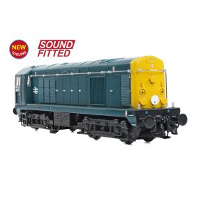Graham Farish 371-032BSF N Gauge Class 20 20077 BR Blue Disc Headcode & Tablet Catcher Recess DCC Sound Fitted