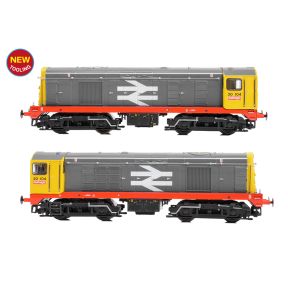 Graham Farish 371-039A N Gauge Class 20 20104 BR Railfreight Red Stripe Disc Headcode