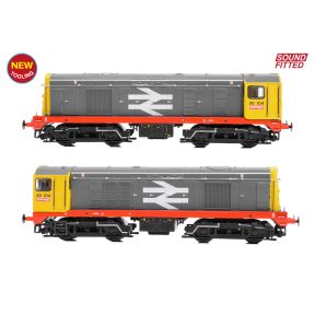Graham Farish 371-039ASF N Gauge Class 20 20104 BR Railfreight Red Stripe Disc Headcode DCC Sound Fitted