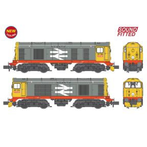 Graham Farish 371-039ASF N Gauge Class 20 20104 BR Railfreight Red Stripe Disc Headcode DCC Sound Fitted