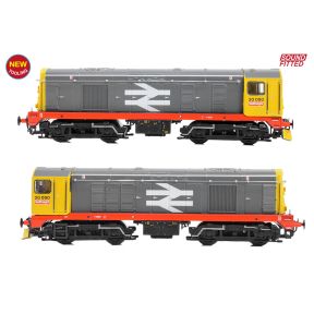 Graham Farish 371-039SF N Gauge Class 20 20090 BR Railfreight Red Stripe Disc Headcode DCC Sound Fitted