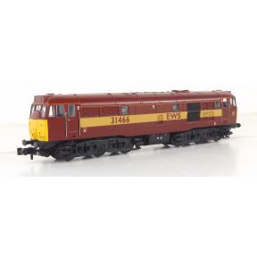 Graham Farish 371-137SDSF-SH N Gauge Class 31 31466 EWS DCC Sound Fitted